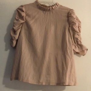Cute ruffle sleeve top